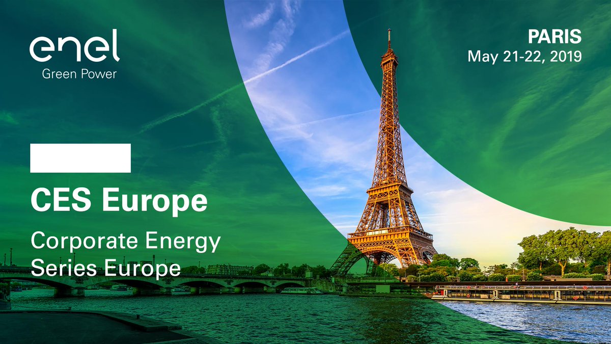 The @CESeries kicks off today in Paris: the event will be about 'Connecting Corporates and Renewables'. That's where we will hold our PPA workshop to discuss how to accelerate the corporate energy transition towards #green energy 🌿 #CESEurope