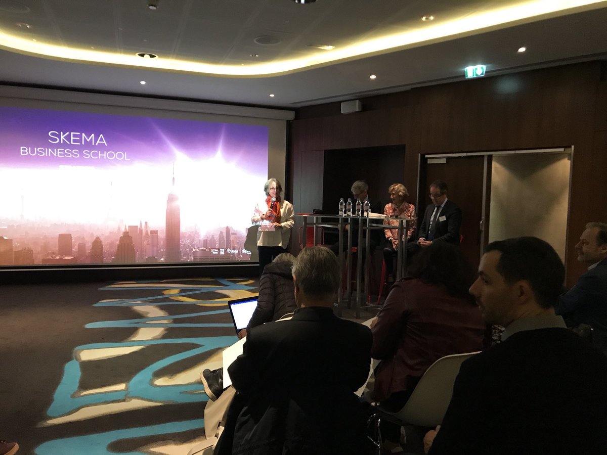 « Notre stratégie est de devenir une marque mondiale, nous ne sommes pas une école française qui veut se développer à l’international mais un groupe à l’international ». Alice Guilhon, Dean <a href="/SKEMA_BS/">SKEMA Business School</a> #Pointpresse #enseignementsup #businessschool