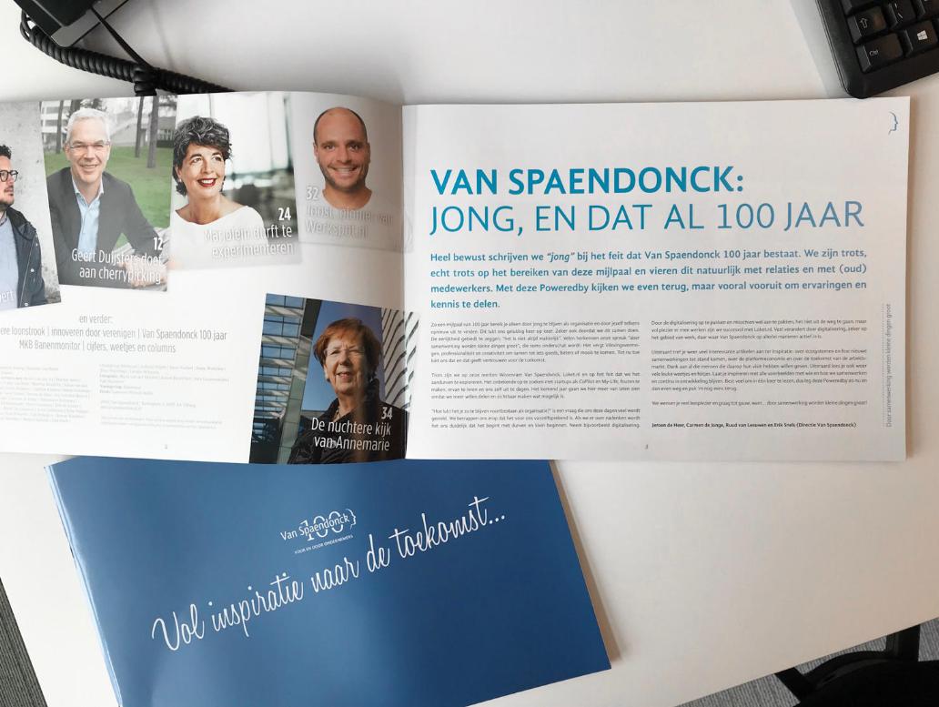 Het Van Spaendonck #Magazine ‘Vol inspiratie naar de #toekomst’ is afgelopen week uitgebracht. Met interviews en bijdragen van o.a. <a href="/MwAJorritsma/">Annemarie Jorritsma</a>, <a href="/GeertDuysters/">Geert Duysters</a> @martijnarets  <a href="/voorzittermkbnl/">Jacco Vonhof</a> @MtenHoonte  #samenwerking 
Lees het nu ook online: ow.ly/v07z50ujyMu