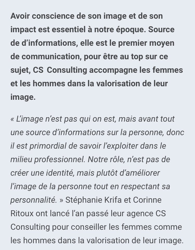 CSconsultingP's tweet photo. L’Image comme Outil de Communication :
Particuliers (sos dressing &amp; personal shopper) &amp;
Professionnels ( formation , mise en avant sur les réseaux sociaux , event en local ...)
Contact en mp ou csconsultingpoitiers@gmail.com https://t.co/Tp3RqwQxsi