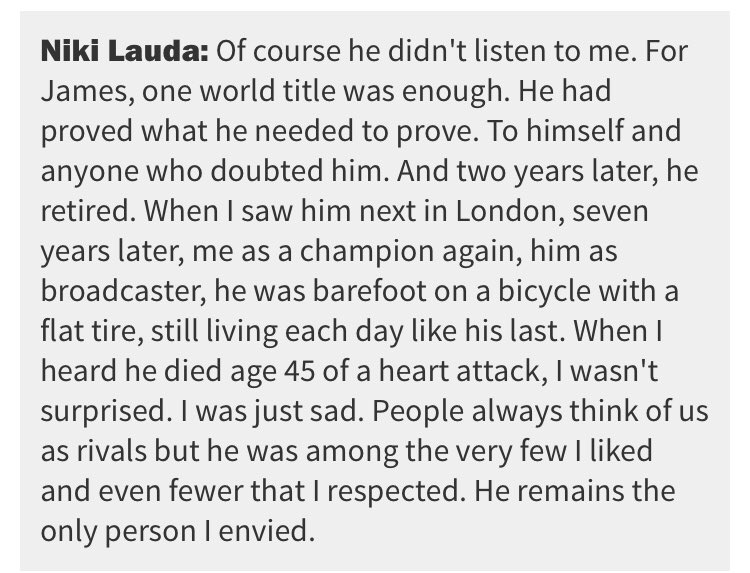 James Hunt Quote / Rush Movie Quotes Rotten Tomatoes : Here are quotes