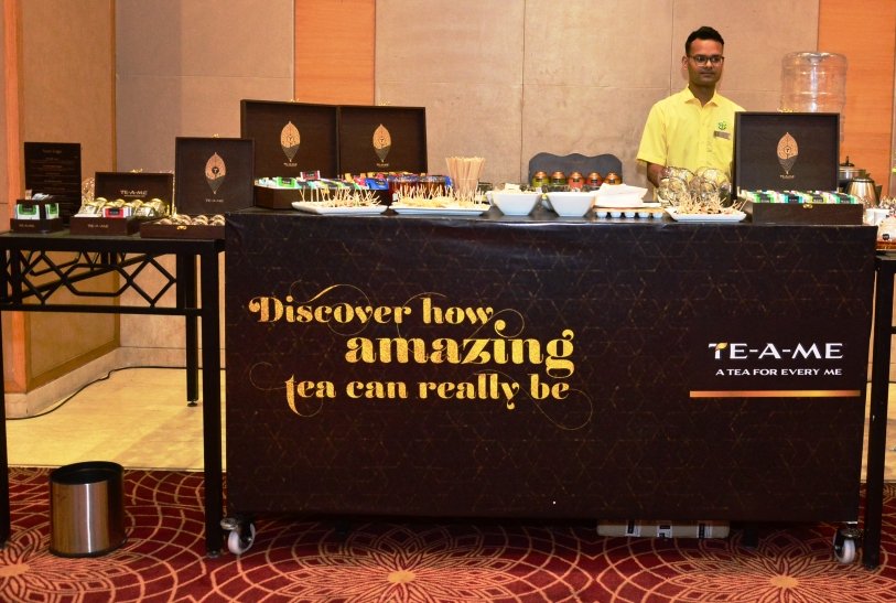 teameteas's tweet photo. Proud exclusive tea partners at #HOSI #2019. Serving &amp; Showcasing to Hotel Industry Leaders and HOD s from #ITC #Marriott #Oberoi #IHG #Radisson #Hyatt #TAJ #Leela #Hilton #Accor #Sarovar and many more. https://t.co/O4NT5gZqUR