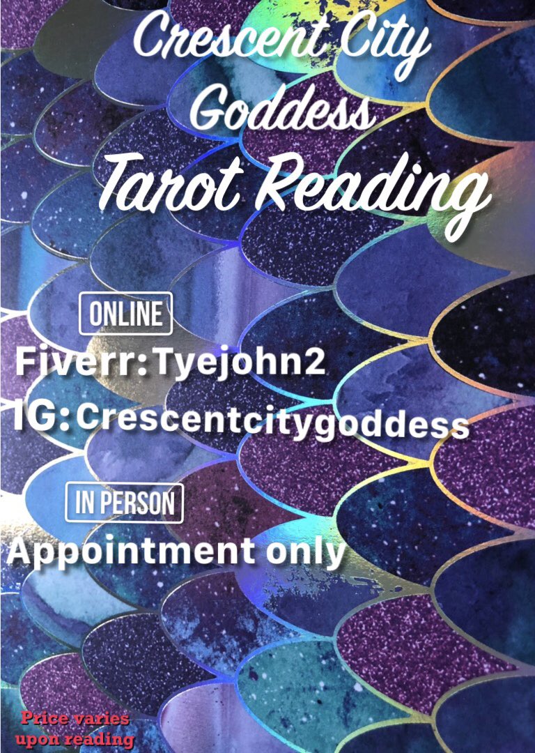 Hii my lovely Gem and Gemstones, hit me up for an in depth reading. #tarot #afrowitch #witchesofneworleans #witchy