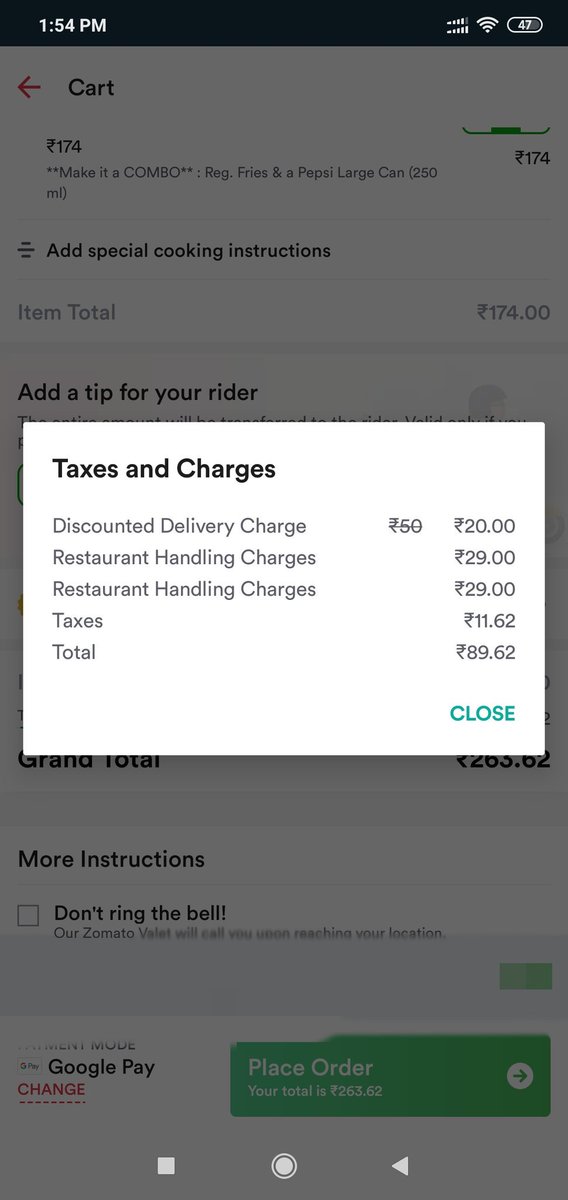 Poojajp1's tweet photo. You guys think we are fools out here?  @ZomatoIN @BurgerKing did not expect this from buger king at least. 😒 https://t.co/FnbA9SkVCi