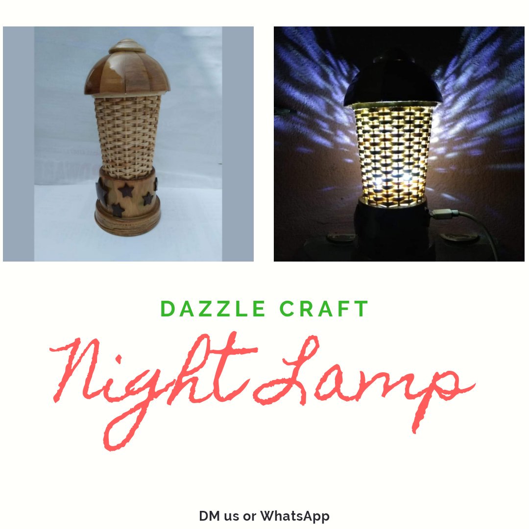 BFables's tweet image. A night lamp made from Coconut Shells and Bamboo, to perfectly blending home decor, with charging options.

Get yours Now.
#coconutshellcraft #bamboocraft #coconut #bamboo #nightlamp #homedecor