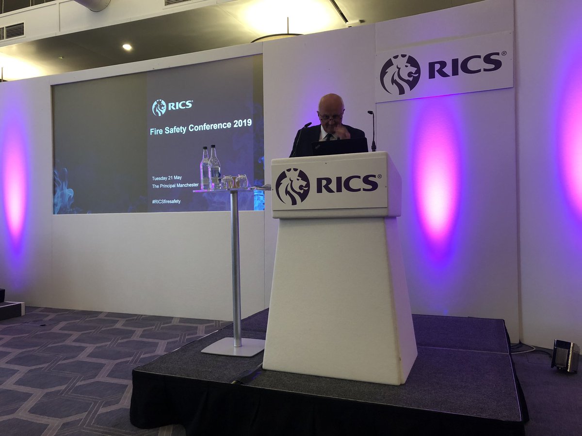 TheFireSurgery's tweet photo. The start of the @RICSnews fire safety conference in Manchester. #ricsfiresafety https://t.co/pXnmOJ4Jkj
