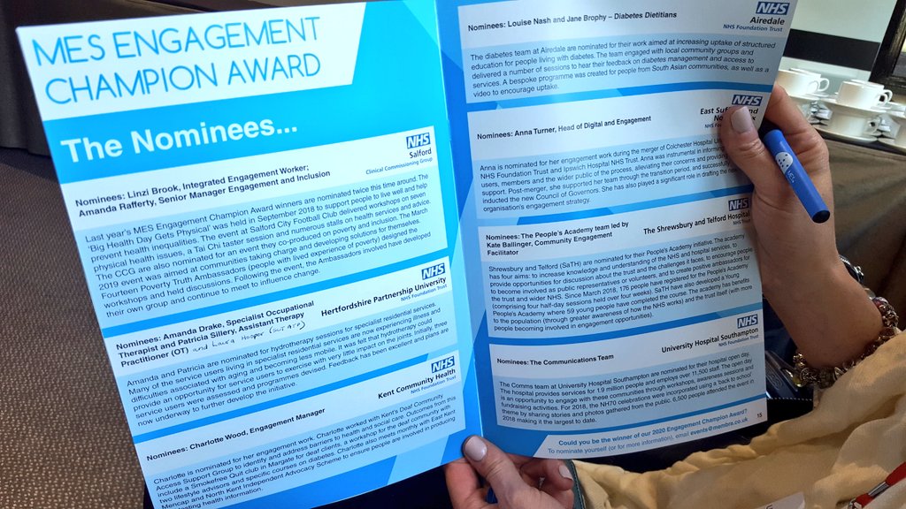 LauraBoutarfa's tweet photo. Excited to be one of 7 nominees for the MES Engagement Champion Award. So happy hydrotherapy is being recognised at this level!! 🏊‍♂️ https://t.co/kXhDIzNysT