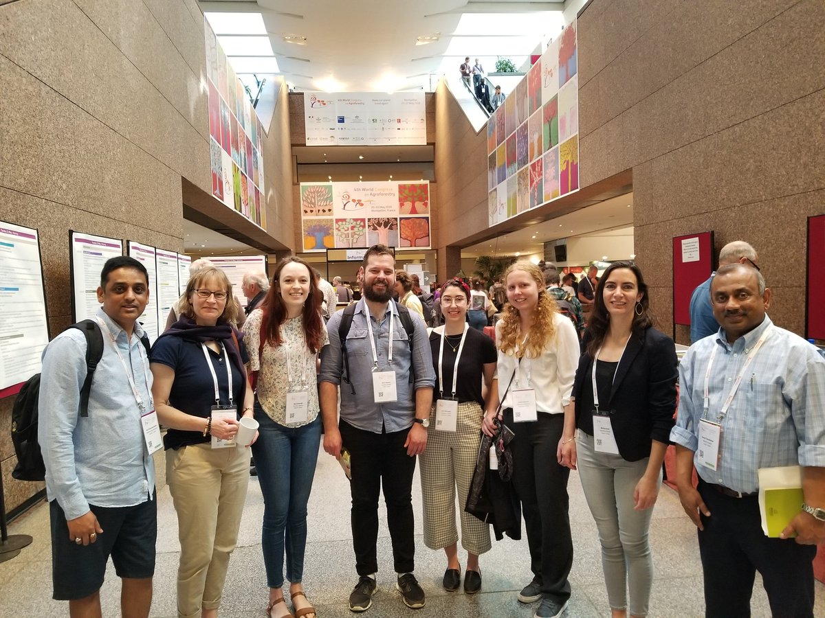 #Canadian delegates at <a href="/Agroforest2019/">Agroforestry2019</a> <a href="/OelbermannMaren/">Prof. Maren Oelbermann</a> <a href="/AFTAgroforestry/">Association for Temperate Agroforestry (AFTA)</a>