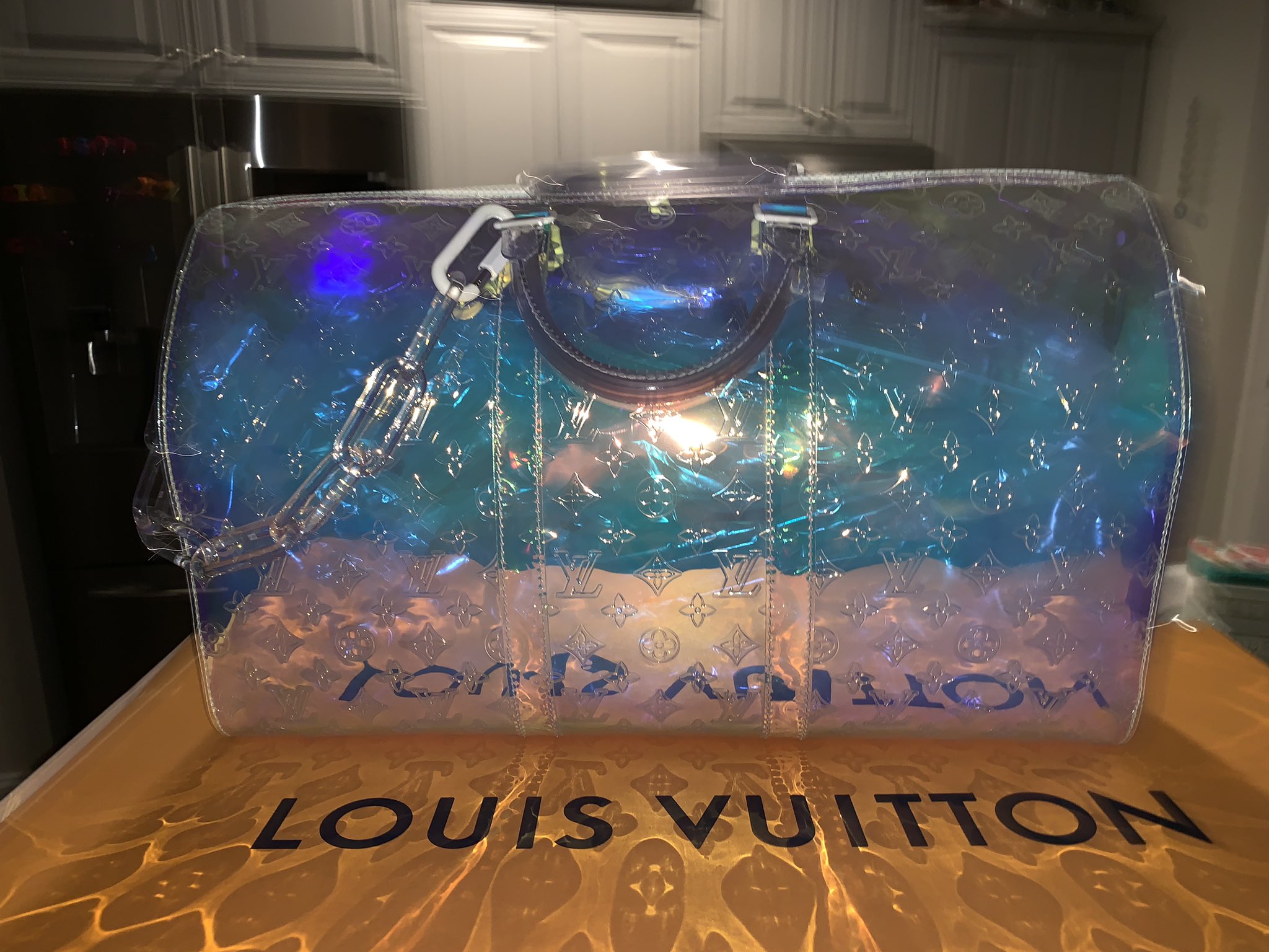 Christina Akgun on X: My New Louis Vuitton Prism Keepall