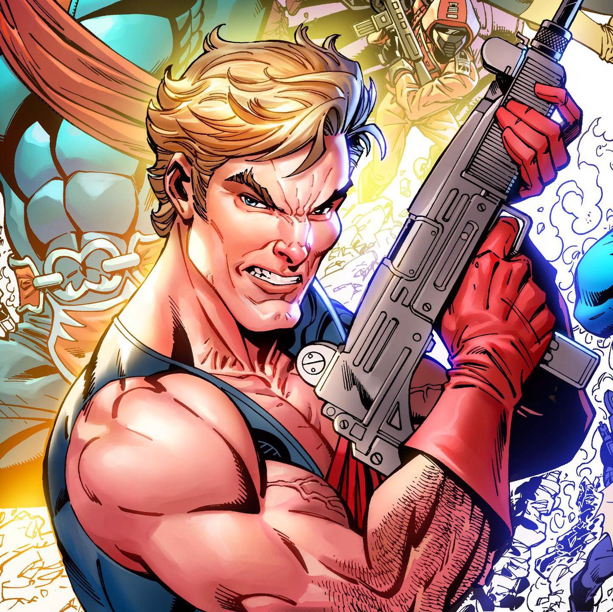 SebastianArtist's tweet photo. Work in progress!! G.I. JOE ✍🏻Amazing line by @johnroyle_art ✍🏻Inks by #JagdishKumar 🎨Colored by me .
.
#sebastiancheng #makingcomics #colorist #gijoe #cobra #xamot #tomax #pinup #comic #yojoe #gijoecomics #gijoecommunity #gijoeart #gijoeclub #gijoeclub https://t.co/jrTl8DARiN