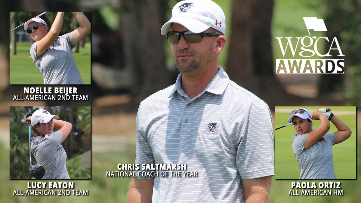FLTechAthletics's tweet photo. Saltmarsh Named @WGCAGOLF National Coach of the Year, Three Panthers Earn All-American Honors! #GoPanthers

https://t.co/KR140vHBpX https://t.co/CZkJJJgzOv