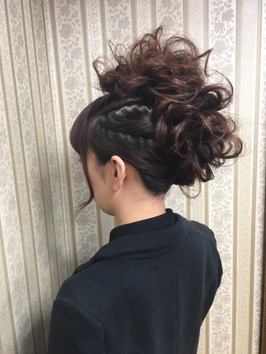 シャンテグラム V Twitter ヘアアレンジ紹介 モヒカンスタイル