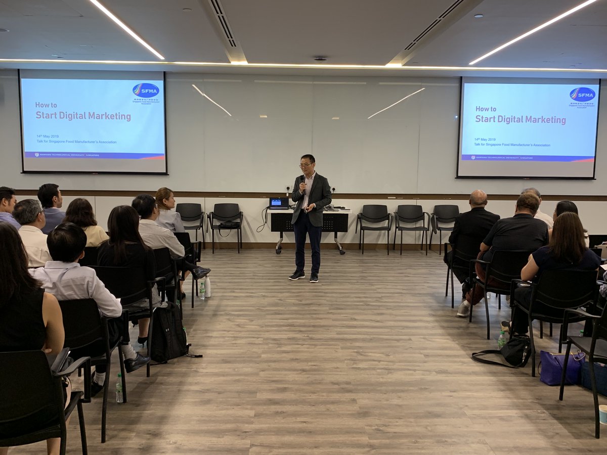 Nanyang Business School was proud to be the Knowledge Partner of Singapore Food Manufacturers' Association's “Accelerating Businesses through Digitalisation with Market Specific Focus” workshop. Our professors shared their expertise to more than 60 SFMA members and NBS alumni.