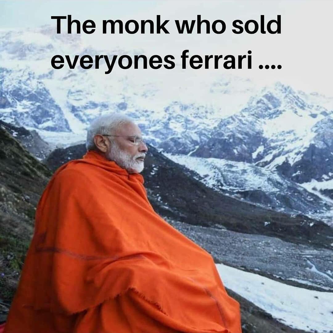 BatullT's tweet photo. Moditation: The art of being self-absorbed without making any eye contact with cameras all around.😇
#KedarnathModi
#MaunModi
#cloudmodi
#BJPseDemocracyBachao
#IwantmyIndiaback https://t.co/QRLo4CDdNk