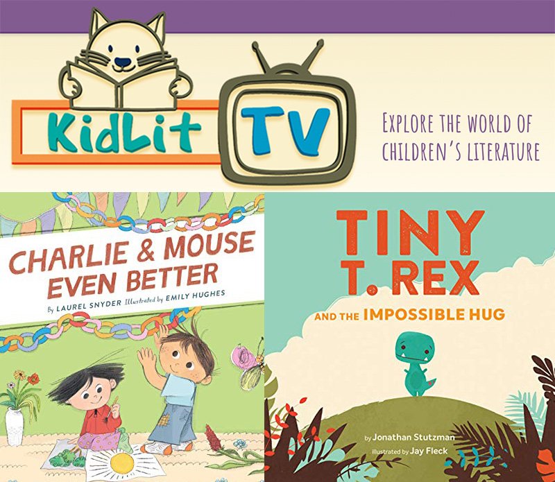 ChronicleKids's tweet photo. .@KidLitTV's Morning Book Club named the Best Books of the School Year and we're thrilled that Charlie & Mouse Even Better + Tiny T. Rex & the Impossible Hug made the list! https://t.co/5JCrHWVh2M #tinyt #charlieandmouse #kidlit @LaurelSnyder @dustdancestoo #JayFleck #EmilyHughes https://t.co/ESC61uLhhv