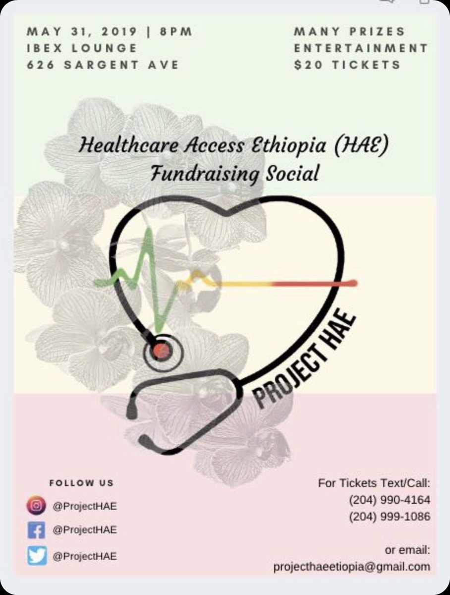 AbseretH's tweet photo. I seriously have a new appreciation for promoters. Very Very excited to have our fundraising event on May 31th. I feel very fortunate to be able to advocate for healthcare accessibility in Ethiopia. #projectHAE #Ethiopia https://t.co/OnVkRm6VCy