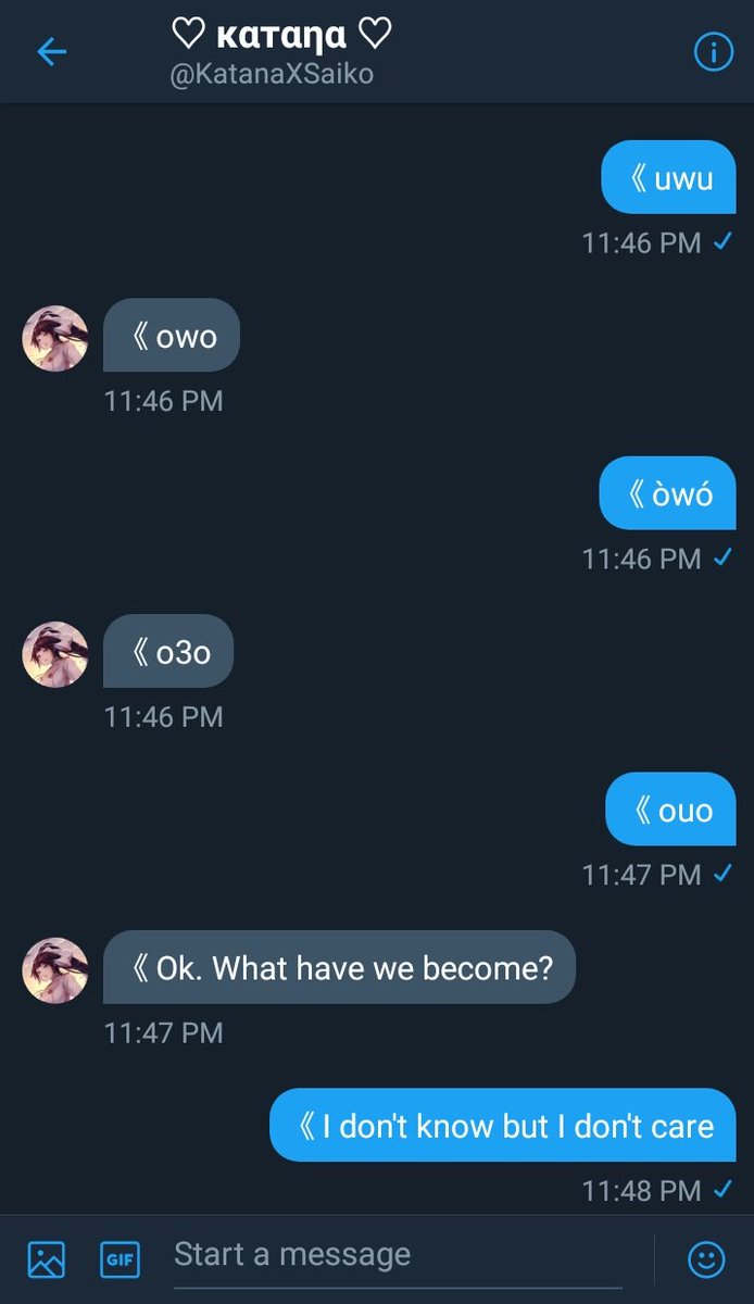 《This is our actually real relationship.