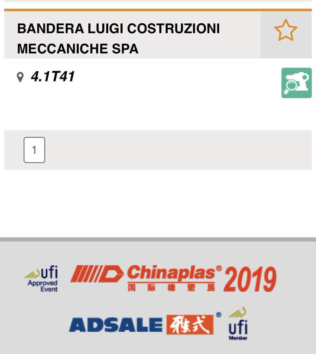 banderaontheweb's tweet photo. Chinaplas 2019 21-24 May, visit our booth 4.1T41 @ Italia Pavillion for #CondorLine the future of #Extrusion #Machinery | #flatdie #blownfilm #polymers #biopolymers #bioplastics #plastics https://t.co/4AzrueYX2N