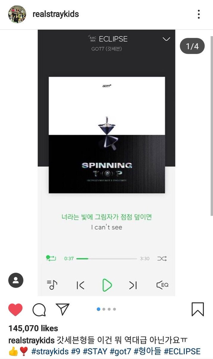 pjyswave's tweet photo. eric and hyunjin really out there promoting got7's comeback more than division 2 and jype

#GOT7
#GOT7_ECLIPSE
#GOT7_SPINNINGTOP
@GOT7Official https://t.co/jKpCqLHMk3