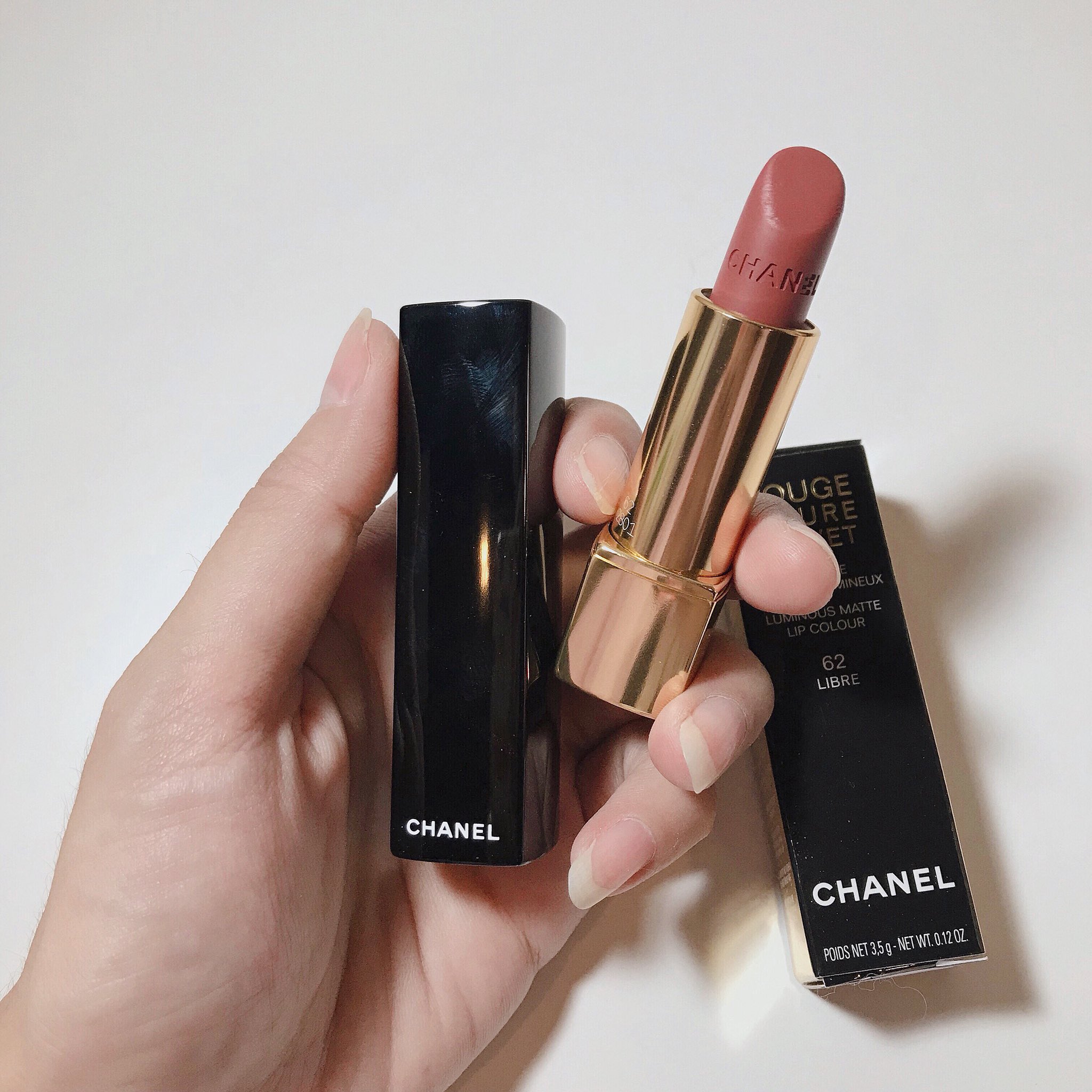 (Used) Chanel Rouge Allure Velvet Lipstick 62 Libre Authentic