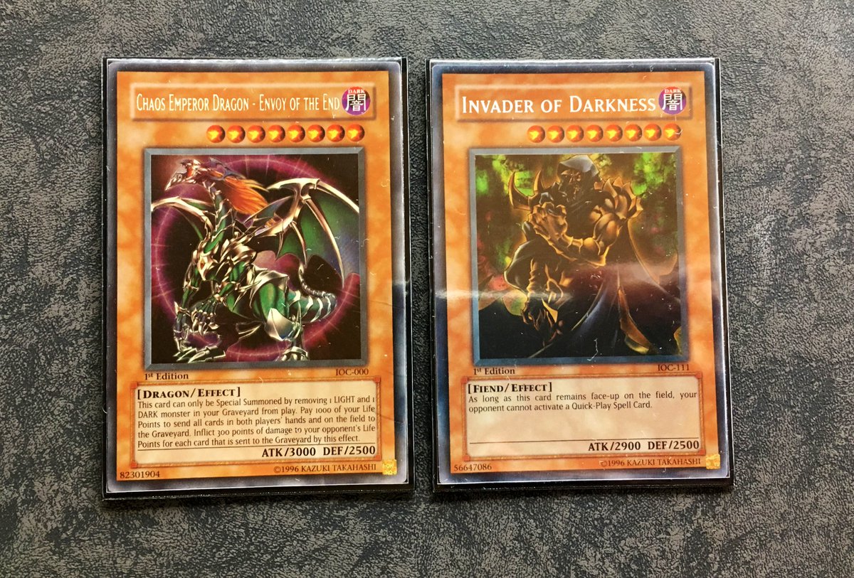 YUGIOH_ITA's tweet photo. πΊπΈ #SeriesSecrets n. 1/5
Chaos Emperor Dragon - Envoy of the End & Invader of Darkness #IOC
#InvasionOfChaos https://t.co/egzhqLW05G