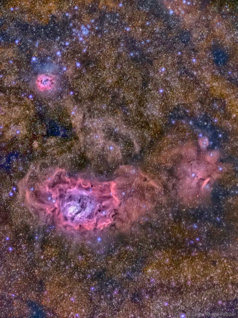 sapdevelopment's tweet image. Deep Field: Nebulae of Sagittarius #space #nasa