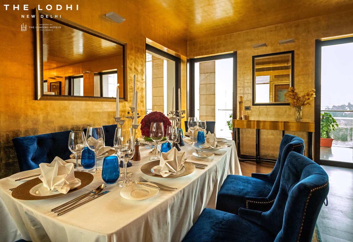 Lodhidelhi's tweet photo. Fine bone china and sparkling glassware with meticulous white-glove service in an ethereal setting create an exquisite fine dining experience at The Sultan Suite.
📸 by: @latikanath
#TheLodhi #LiveBespoke #LHWTraveler #SultanSuite https://t.co/6rOk5cYjTI