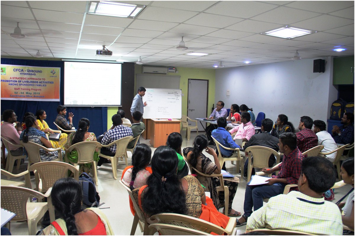 BASIXConsulting's tweet photo. BCTS provided training to the staff of CFCA, Hyderabad on Administering Survey questionnaire on #LivelihoodMapping. This covered the concept of livelihood &amp; #livelihoodpromotion, #LivelihoodFramework,  #principlesoflivelihoodpromotion &amp; basic data collection skills. https://t.co/2EsV2Tv1nv