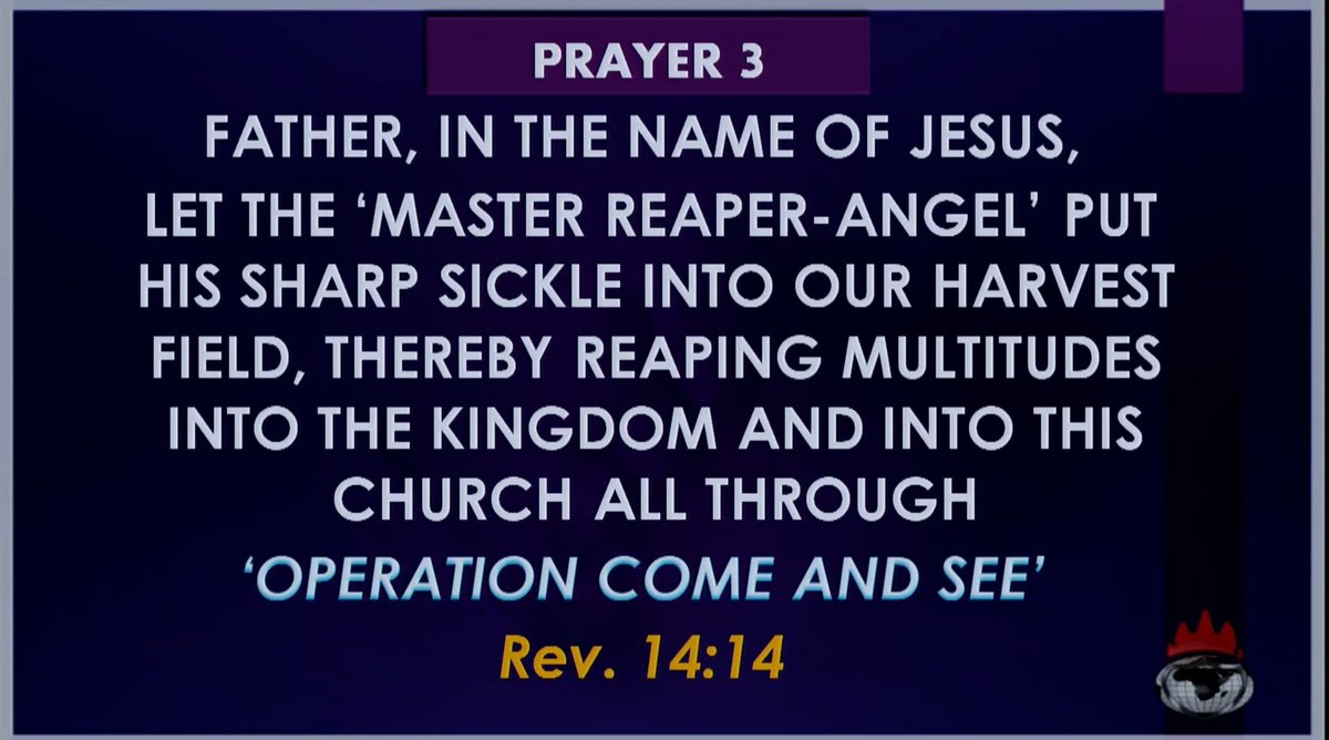 WinnersChapelNL's tweet photo. #OpComeAndSee Covenant Hour of Prayer (#CHOP), TUESDAY, MAY 21ST, 2019 - PRAYER POINTS | Winners' Chapel International - The HOME Of SIGNS & WONDERS, Worldwide | #DivineGuidanceGatewayToAWorldOfExploits | #WinnersAt38 | #Year2019 #IHaveDominion |: https://t.co/WrhYU0YgRU