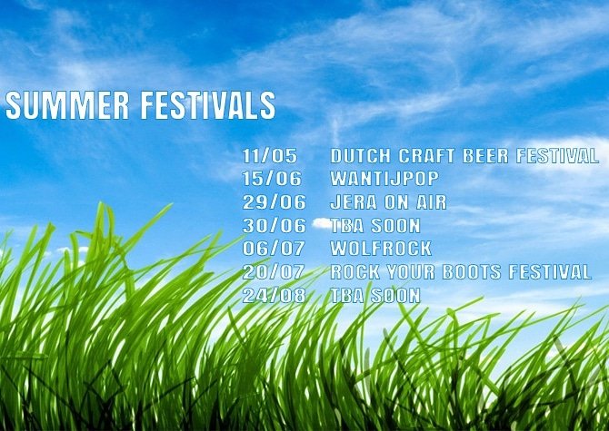 We're getting ready for summer festivals. TBA's will be announced soon!
#switchbones #festivals #summerfestivals #wantijpop2019 #jeraonair2019 #wolfrock2019 #rockyourbootsfestival2019
<a href="/wantijpop/">Wantijpop</a> @Popcentrale <a href="/JERAONAIR/">Jera On Air</a>