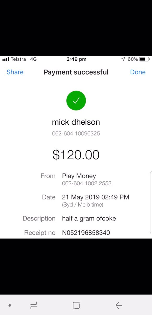 MickDehlsen05's tweet image. When your mate @1RobbieDrummond transfers you some money for the Punters Club &amp;amp; adds this comment!!🤦‍♂️ #puntersclub #whatarematesfor