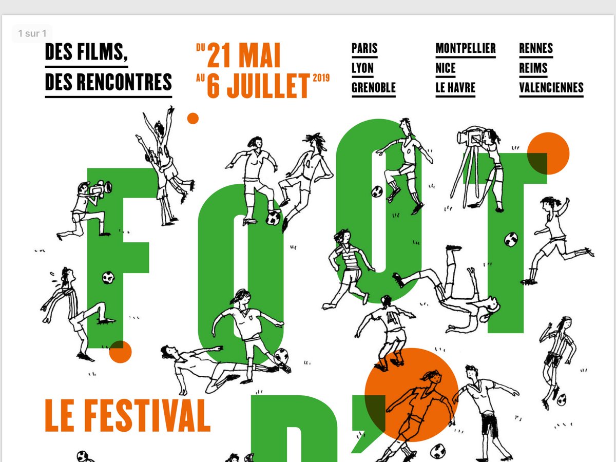 DominiqueCrochu's tweet photo. 🎥 #FestivalFootdElles ou #Cannes2019 ? Choix fait ! 🔛 Ce sera @FootdElles et @se_consultants organisé par @mariannegazeau RDV ce soir 😁⚽️Autres dates de la @FIFAWWC dans les villes ? https://t.co/NCbacjyo7u - #mixité - #EgalitéFH - #Football - #diversité c @championsdudigi https://t.co/AggDJDQybK