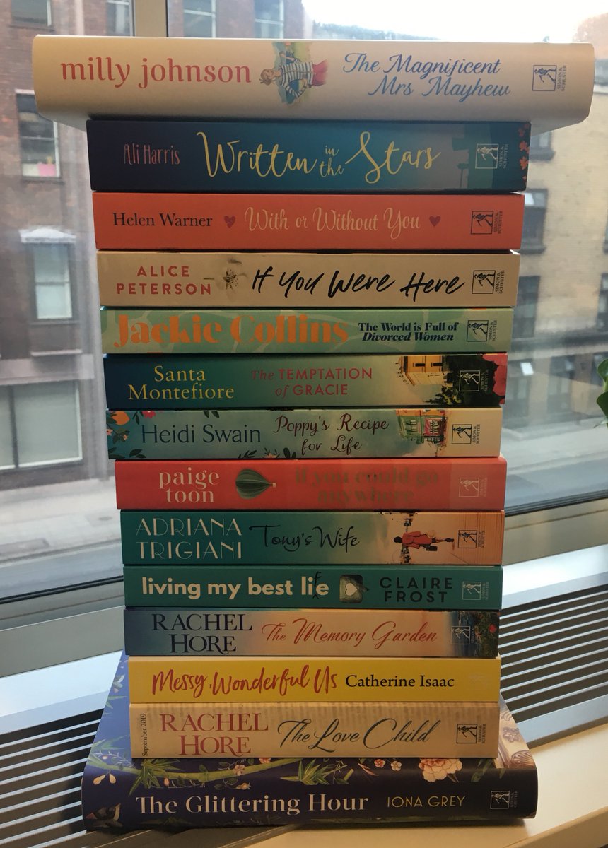 BookMinxSJV's tweet photo. Option 1: have a dull day without books
Option 2: have a glorious day with books
Simply RT&amp;Follow by 5pm tonight (21/5/19) to get your name in the Big Hat of Chance for the chance to #WIN this HUGE TBR Pile of Dreams.
(hint: Option 2 is the correct answer) https://t.co/RpWMGJzXMY
