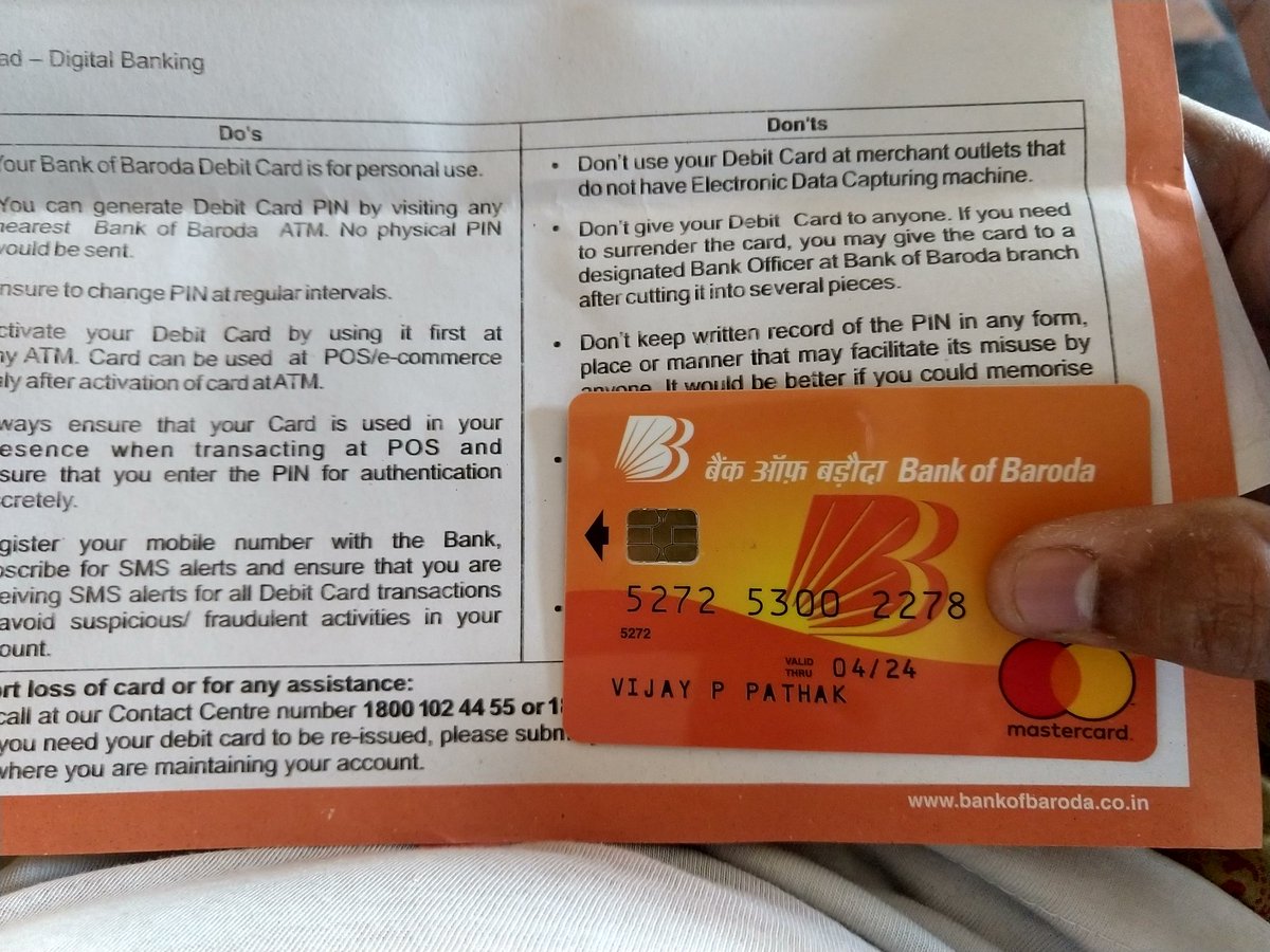Dear @NPCI_BHIM @NPCI_NPCI @RuPay_npci 
the bank of baroda @bankofbaroda issue me new @Mastercard. 
Why this people not pramotting #Pupaycard. Now my all transactions for 2024 beneficial to international business.
#BoycottBOB