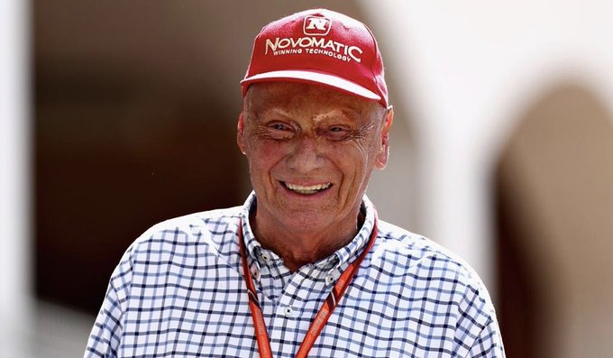 The Team is saddened to hear the passing of Niki Lauda.