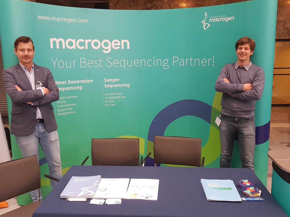 MacrogenEurope's tweet photo. Would you like to learn more about our Sanger Sequencing and Next Generation Sequencing services? Meet us at Microbiome & Probiotics Series in Rotterdam #booth11 and feel free to contact us!
#MicrobiomeSeries #biotechnology #sequencing #macrogen #microbiome #probiotics https://t.co/zhx8Wg0sKz