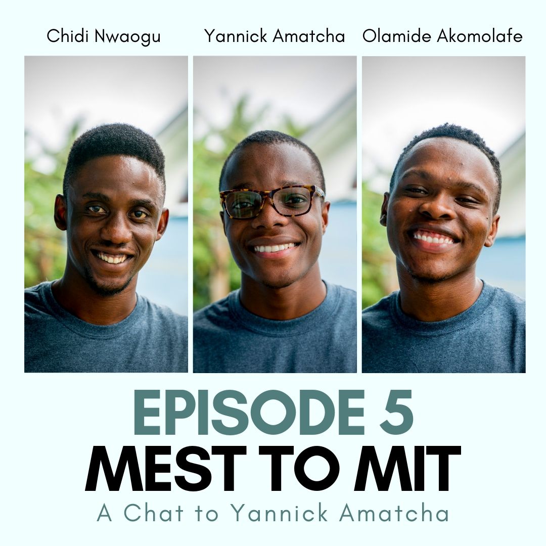 ChidiNwaogu5's tweet photo. It's Episode 5 of @DearEntre! In this episode, Olamide and I spoke to the amazing @JacquesAmatcha, an Entrepreneur-in-Training at @MESTAfrica, who recently attended @MITBootcamps in Tokyo, Japan. Yannick spoke on his journey from MEST to MIT.

Listen from: https://t.co/malWLUd4Xy https://t.co/z06MPNTRC8