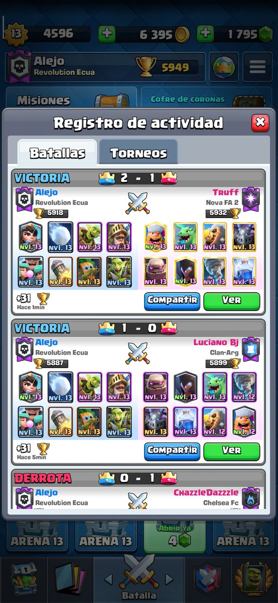 Me gustaría agregar a gente que me vean jugar Un RT me ayudaría mucho , estoy a 1 de subir de liga y Ganandole a counther :3 Ayúdenme a cumplir mi sueño