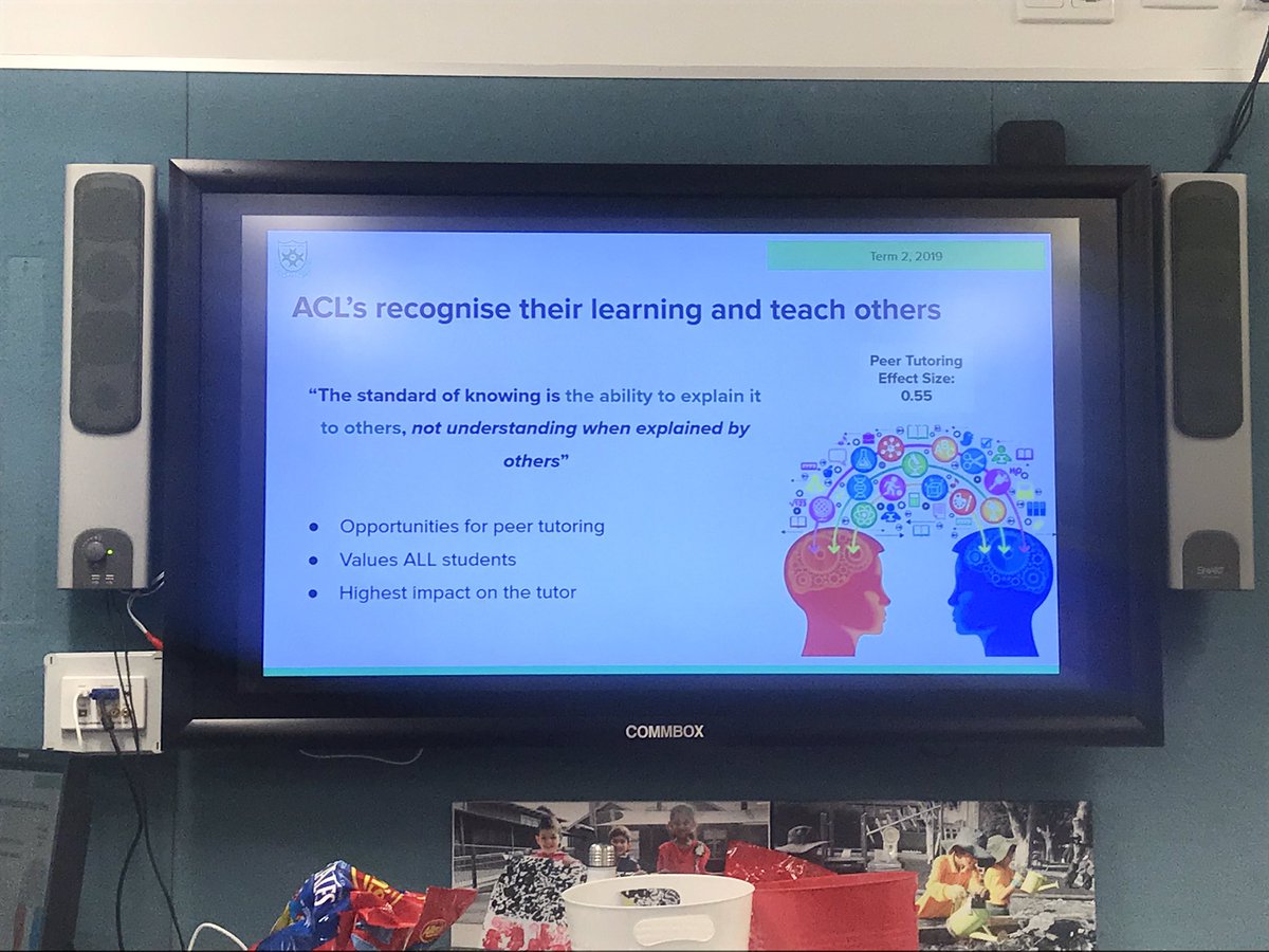 Learning more about how to develop assessment capable visible learners and some specific ways to implement effective peer tutoring. Great TPL!