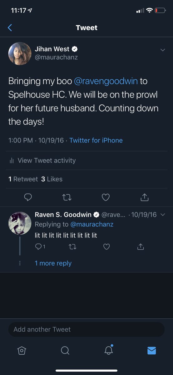 maurachanz's tweet photo. And her husband we found. 

Congratulations to my sis @ravengoodwin and Wiley on their engagement. https://t.co/0nD4zHZ1yH