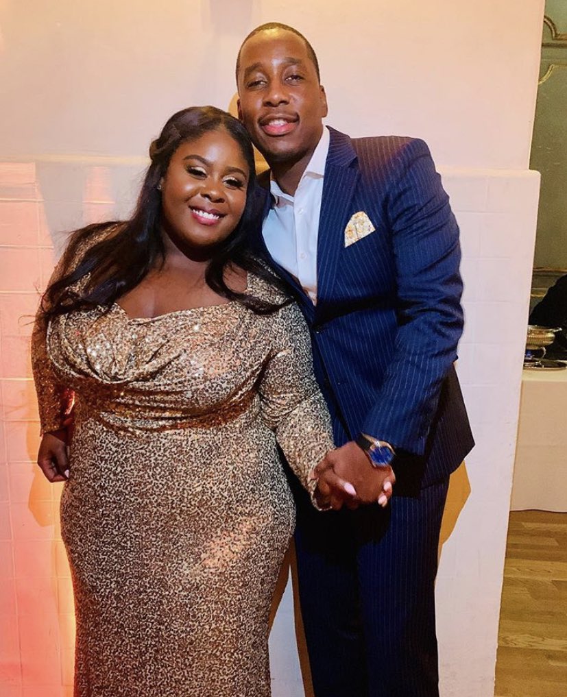 maurachanz's tweet photo. And her husband we found. 

Congratulations to my sis @ravengoodwin and Wiley on their engagement. https://t.co/0nD4zHZ1yH