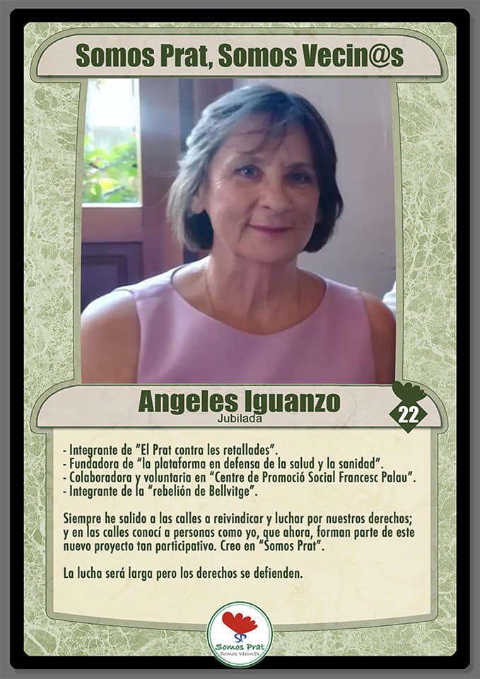 somosprat's tweet photo. Dos de las personas más importantes  de Somos Prat son, Antonio Moreno y Ángeles Inguanzo. Ellos llevan toda una vida en las calles, luchadores incansables!   son nuestro pilar y el motor que sostiene a todo el equipo. Personas solidarias, colaboradoras, implicadas, incansables.. https://t.co/KD0G4mF7KM