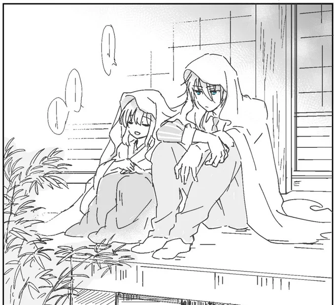 ※創作審神者います/姥さに
「あぁ、見てる」

ぷらいべったーに載せてます→https://t.co/YCE4AZLZ6w 