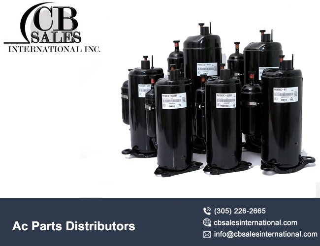 CBSales1's tweet image. #CBSales is an #AC #parts #distributor in #Miami, #Florida but we export our parts and equipment to anywhere in the world. We offer wholesale AC parts for all brands and models. #Contact Us – bit.ly/2zKpn1m
