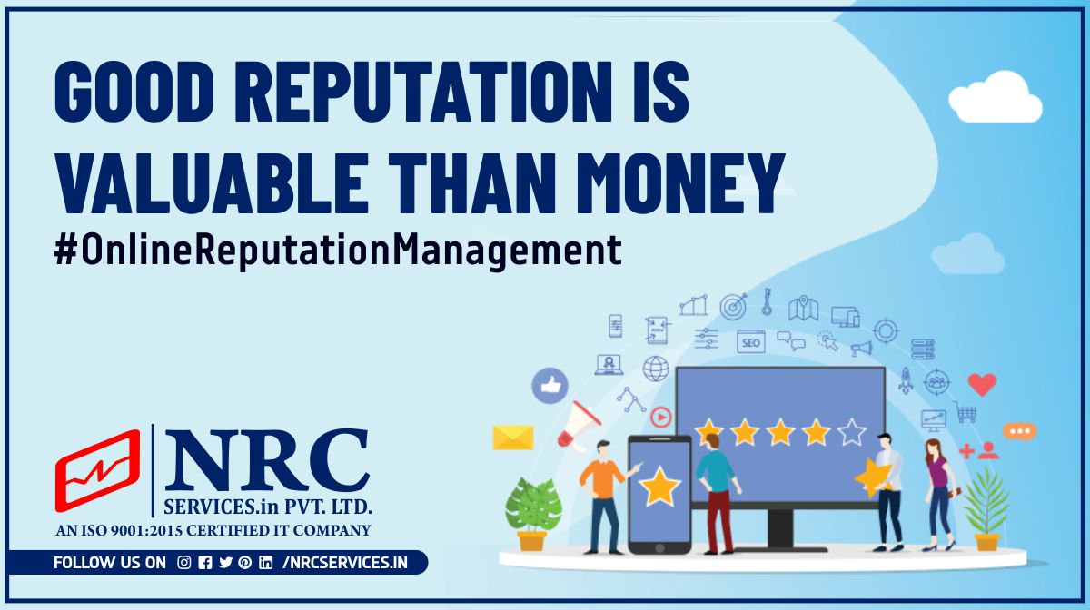 NRCservices_'s tweet photo. GOOD REPUTATION IS VALUABLE THAN MONEY...
#ONLINE_REPUTATION_MANAGEMENT
.
.
For more details visit:
https://t.co/229AKFjZuy
.
.
#reputationmanagement #reputationmanagementmarketing #reputationmanagementservice #reputationmanagementcompanies #reputationmanagementservices https://t.co/l5UYq4RJSs