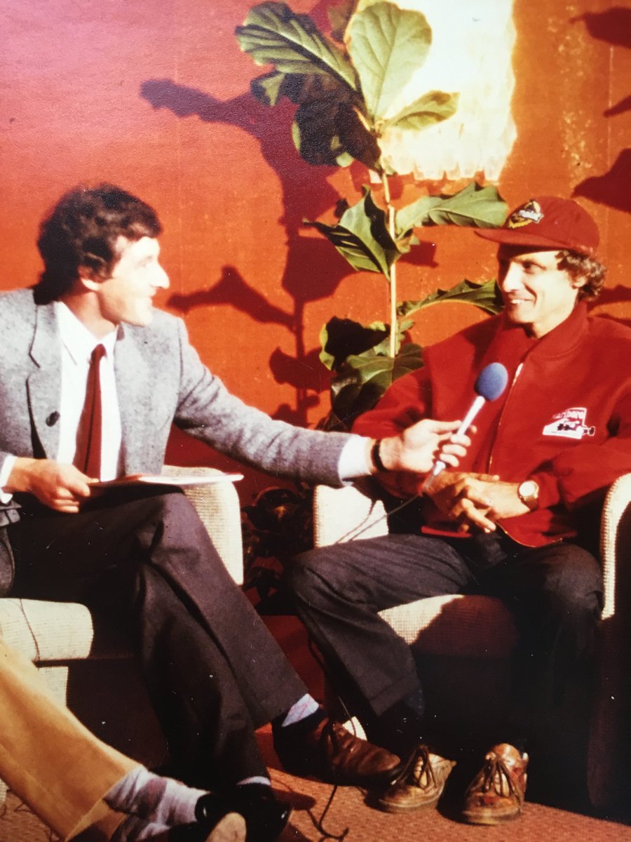 Mort d’une légende de la F1. Itv de Niki Lauda après son 3iem titre mondial en 1984