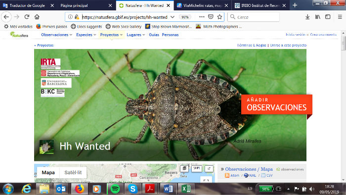 📢📢 <a href="/irtacat/">IRTA</a>, <a href="/IRBioUB/">IRBioUB</a> y <a href="/agriculturacat/">Agricultura</a> piden colaboración ciudadana para seguimiento y control de la plaga del chinche apestoso marrón ➡bit.ly/2WVNu71  habilitan espacio en web <a href="/NatusferaCitSci/">Natusfera</a> para que los ciudadanos puedan informar de su presencia. #controlplagas