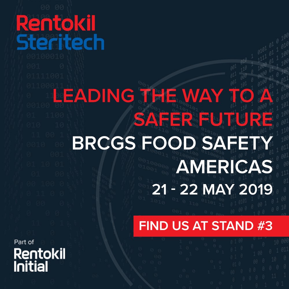 RentokilInitial's tweet photo. Attending BRCGS Food Safety Americas? Visit Rentokil Steritech, the experts in pest control.
#FoodSafety #BRCGSAmericas
https://t.co/TXxFGHGOsX https://t.co/tBW9QkyfcQ