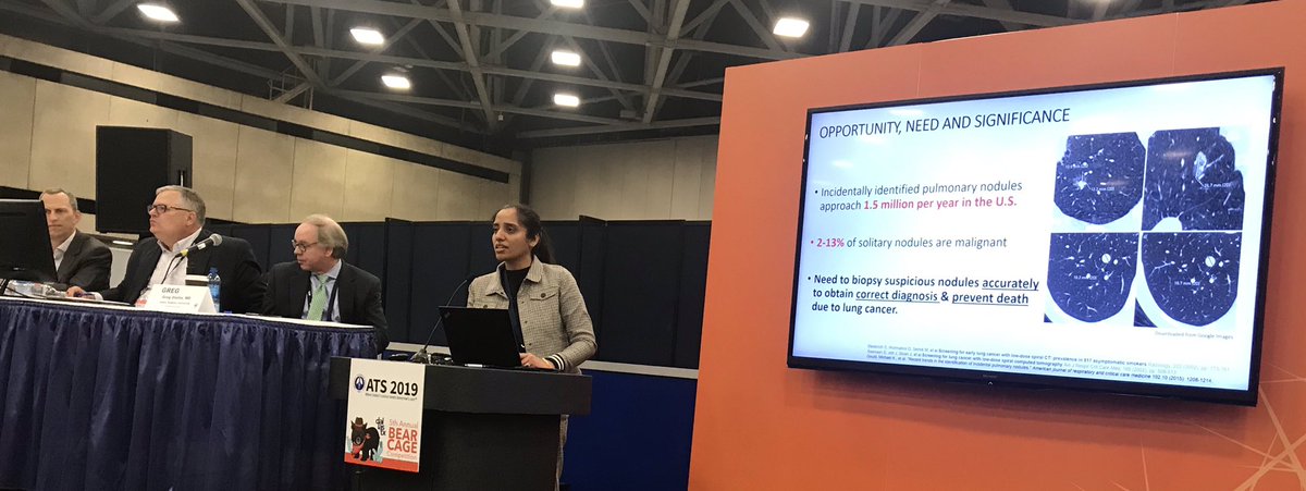 BearCage 🐻finalist ATS2019, OSU PCCS @PannuJasleen innovator, rocking presentation @NatalieClum @LynnFussner @jennifer_jwm @Mibiehl @mnballinger