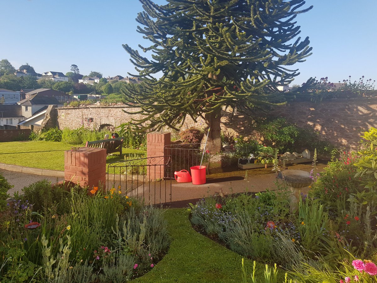 JoSharlott's tweet photo. My little bit of garden heaven. 
@GWandShows 
@GWmag 
@frostatwork 
@babbacombestyle 
@enjoytorbay @EnglishRiviera 
@RHSBloom 
@WildIdeasDevon 
@RivieraGeopark https://t.co/0xr3ssOGDi